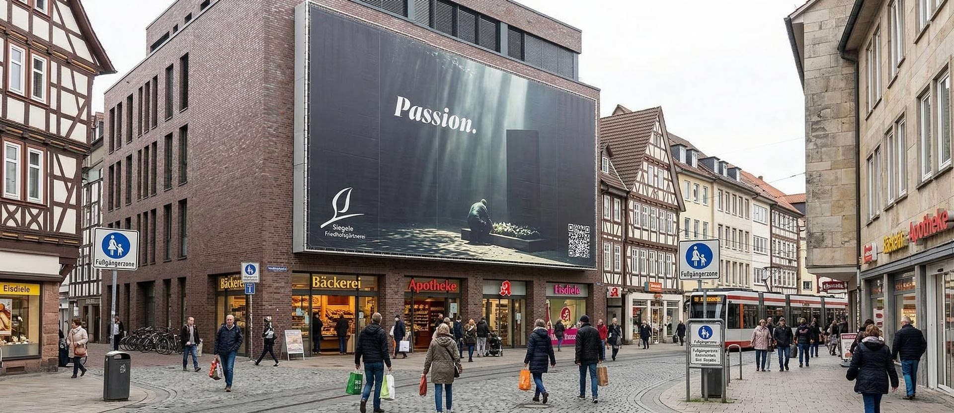 Friedhofsgärtnerei Siegele – Plakatkampagne